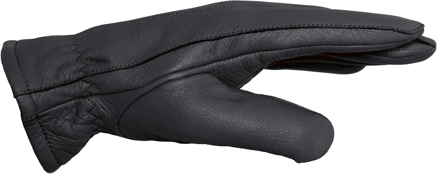 Sleigh Men’s Insulated Winter Gloves (Deerskin Leather) Soft, Comfortable, and Luxurious (Thinsulate Lined) Snug Fit - Image 6