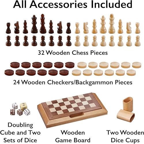 Miniatura 3 de Mainstreet Classics Dutchman - Juego de mesa plegable 3 en 1