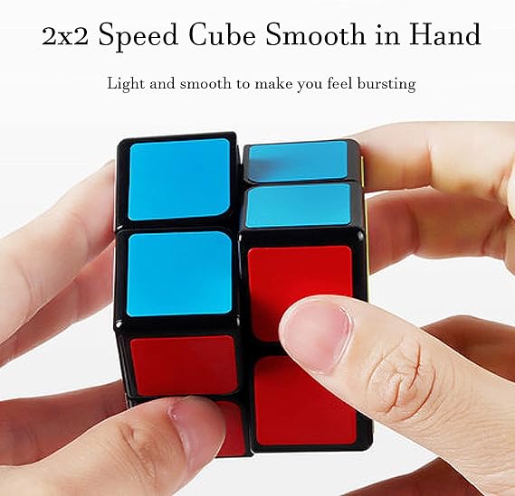 2x2 Cube Toys Puzzle, Black