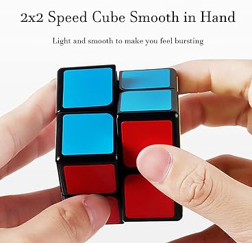 2x2 Cube Toys Puzzle, Black