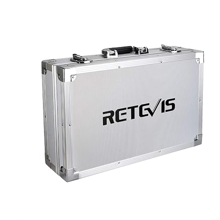 Retevis Two Way Radio Case Handheld Storage Box Case for Retevis RT97 RT28 RT22 H-777 RT21 RT29 HD1 Baofeng BF-888S Motorola T600 Walkie Talkie and Accessories (1 Pack)