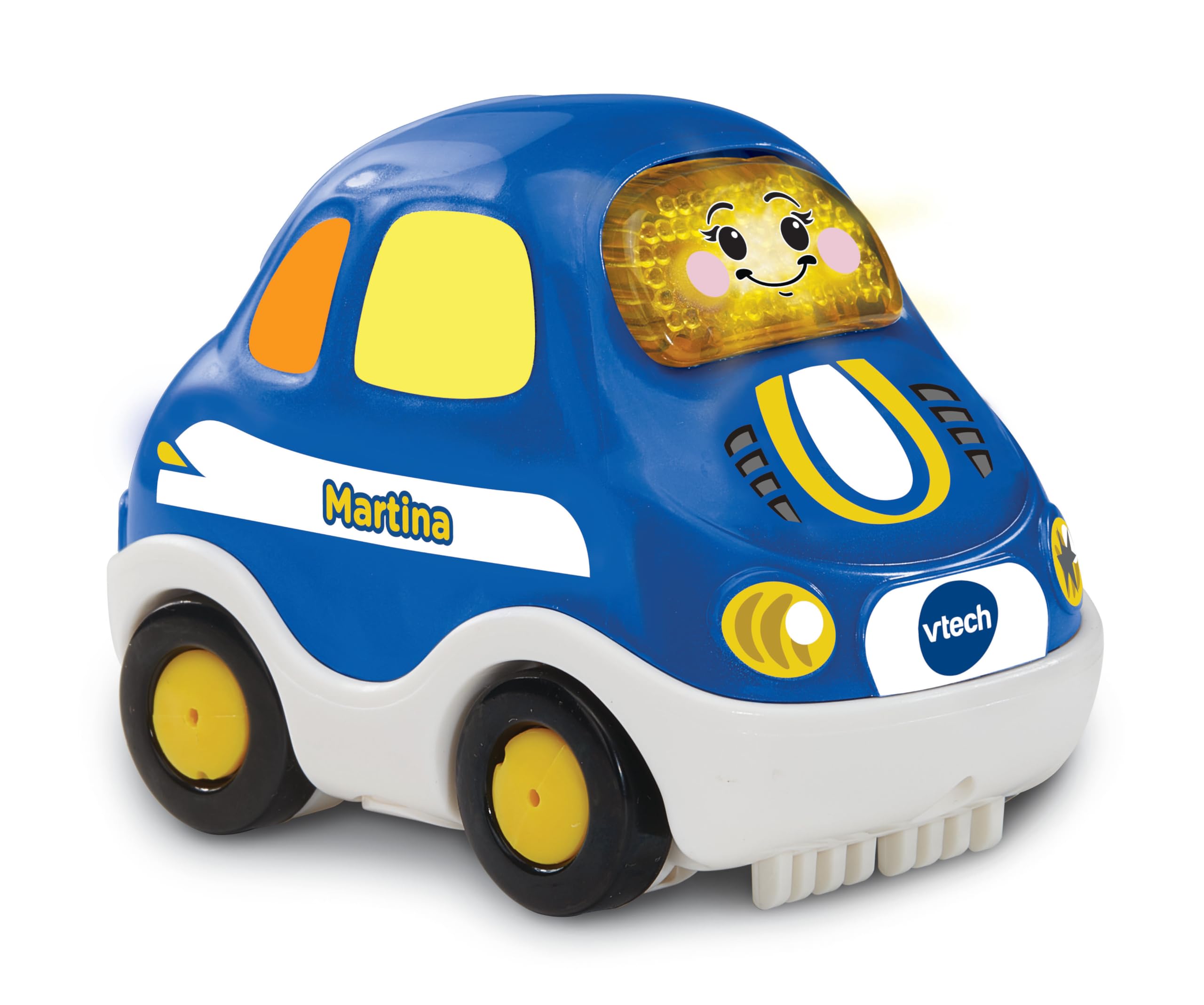 VTech Vroom Vroom Go - Autofficina di Riparazioni, Pista Macchinine con Garage Multifunzione, Braccio Robotico, Incluso 1 Veicolo, 3 Zone Magiche, Lingua Italiana, Batterie Incluse, 1-5 Anni