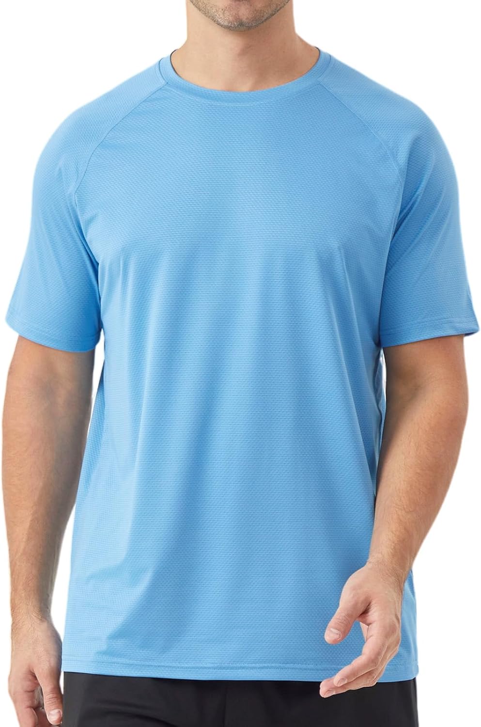 Men's UPF 50+ Sun Protection Swim Shirts SPF UV Quick Dry Short Sleeve T-Shirts for Water Beach Rash Guard - Image 6