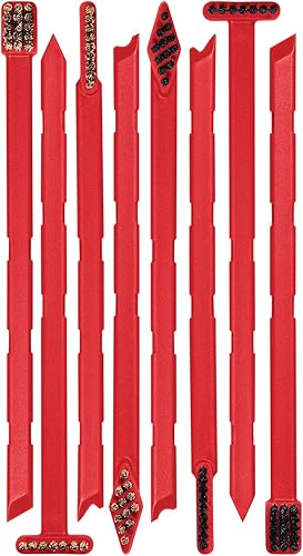 Real Avid Kit de herramientas de limpieza Juego de cepillos de detalles y juego de púas Kit de suministros de detalles de 16 piezas con cerdas