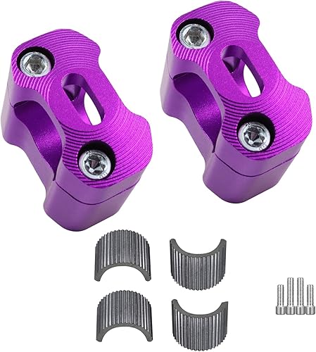 Vista 14 de Universal motocicleta 1-1/8" (28mm) 7/8" (22mm) aluminio CNC manillar elevadores ajustable barra grasa montaje abrazaderas para EXC KLX KXF YZF CRF