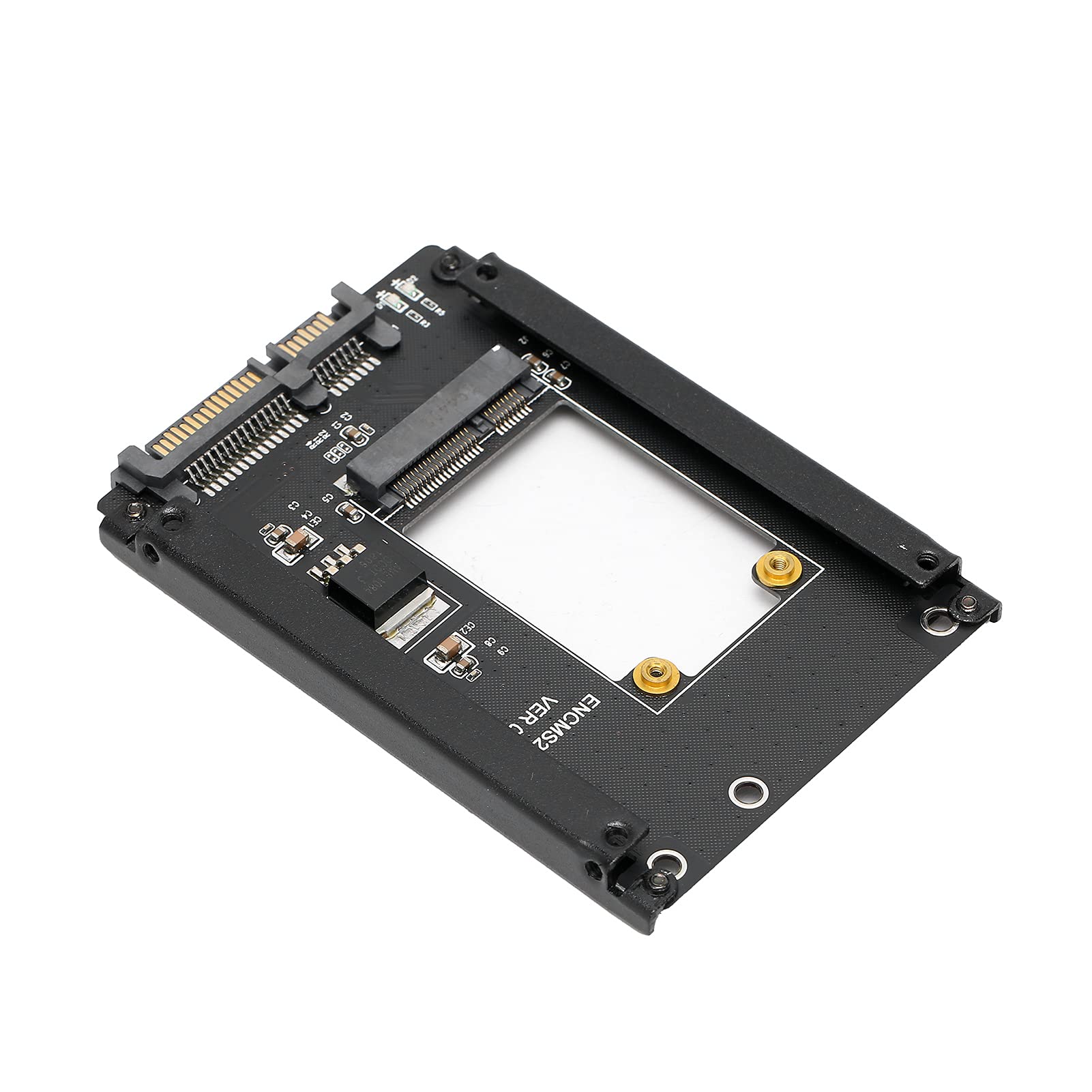 LICAEVEY Adapter Card, MSATA to SATA3.0 SSD Hard Disk to 6Gbps Interface Transmisson Expansion Card, Plug Play PCB Hard Drive Reader