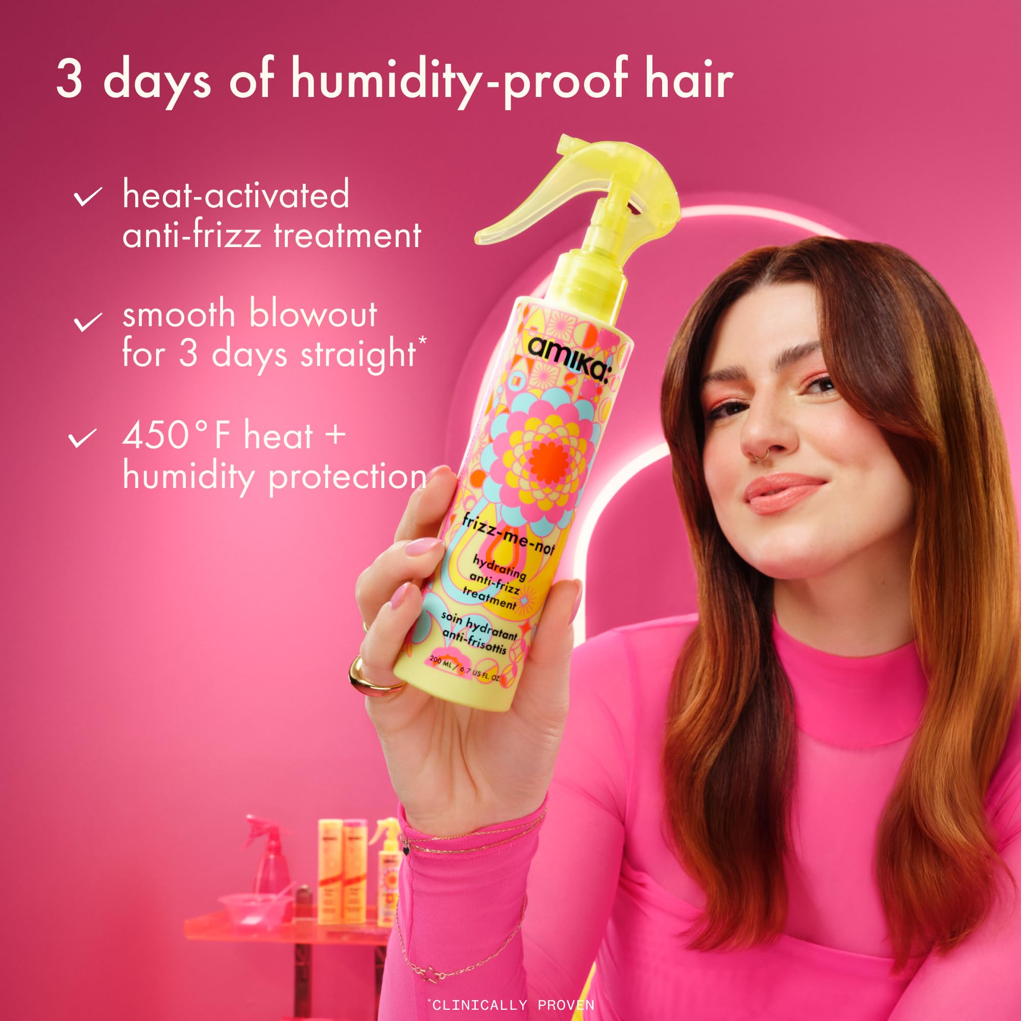 amika frizz-me-not Hydrating Anti-Frizz Treatment Spray