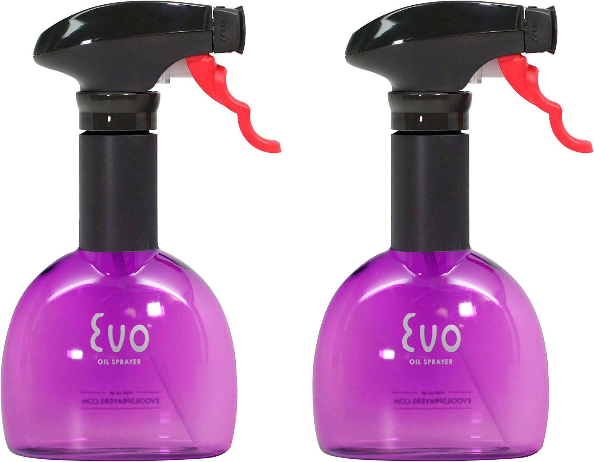 Evo Oil Sprayer 8113BLK Bottle, NonAerosol for Olive Cooking Oils