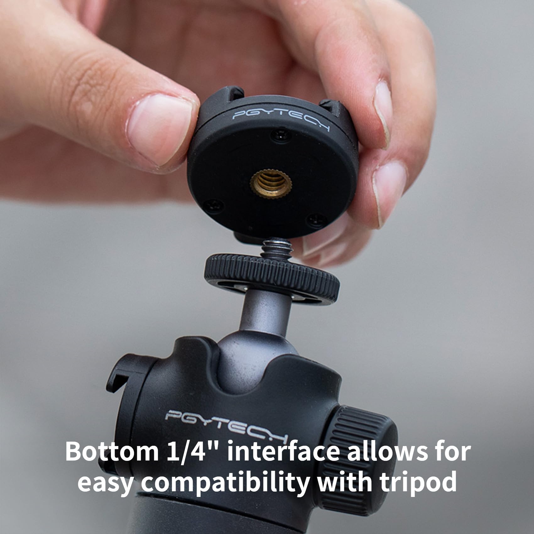 PGYTECH CapLock Action Camera Quick Release Set Compatible with OSMO Action 4/3, Gopro Hero 12/11/10, Action Cameras and Smartphones - Image 4