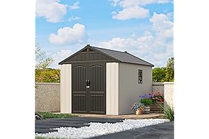 Patiowell 8x10 Shed: A Roomy and Durable Outdoor Storage Solution