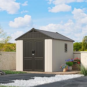 Patiowell 8x10 Resin Storage Shed