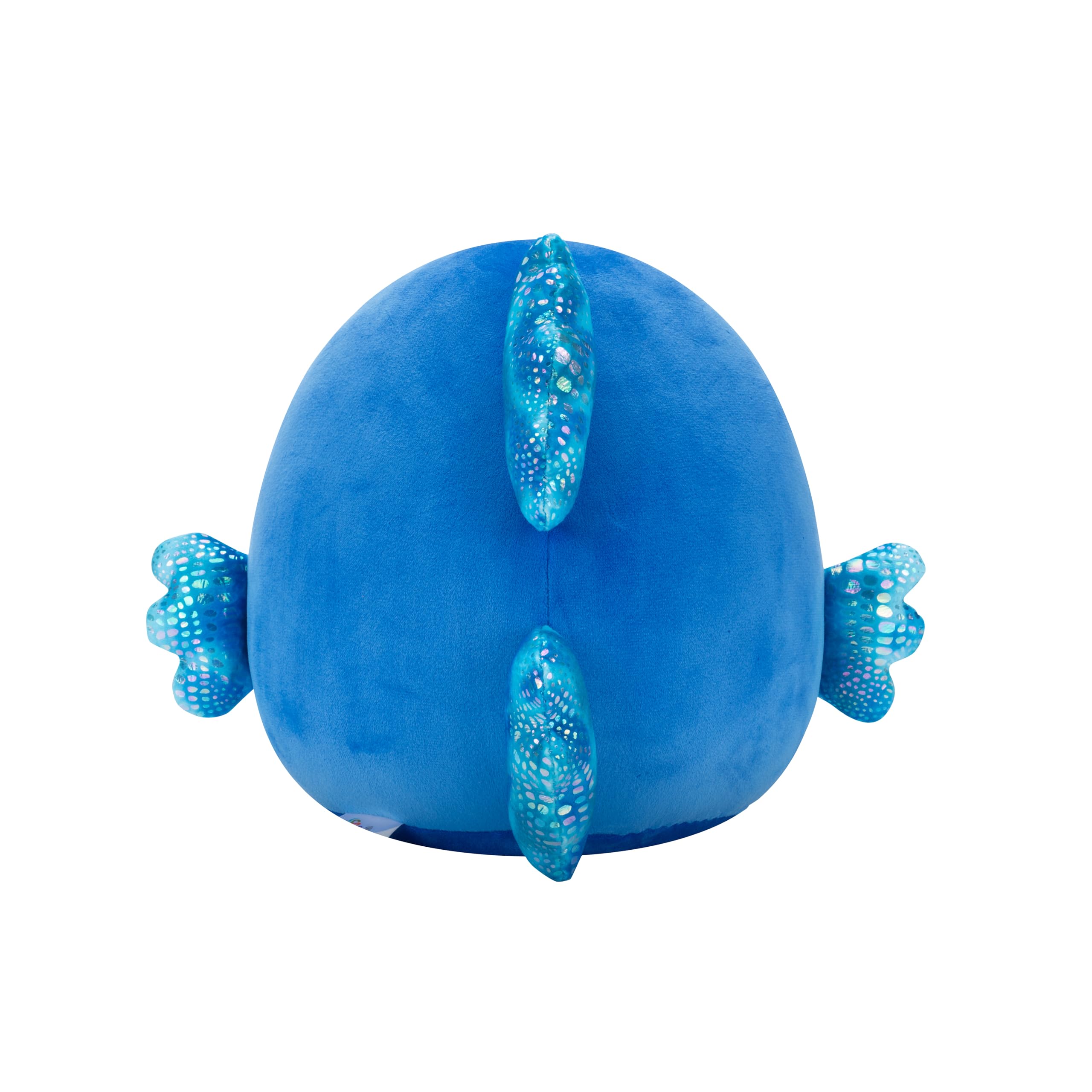 Squishmallows 8-Inch Brina  with Fuzzy Belly - Little Ultrasoft Official Kelly Toy Plush: Squishmallows Original 8in Kobester The Blue Betta Fish – Official Jazwares Plush (Little)