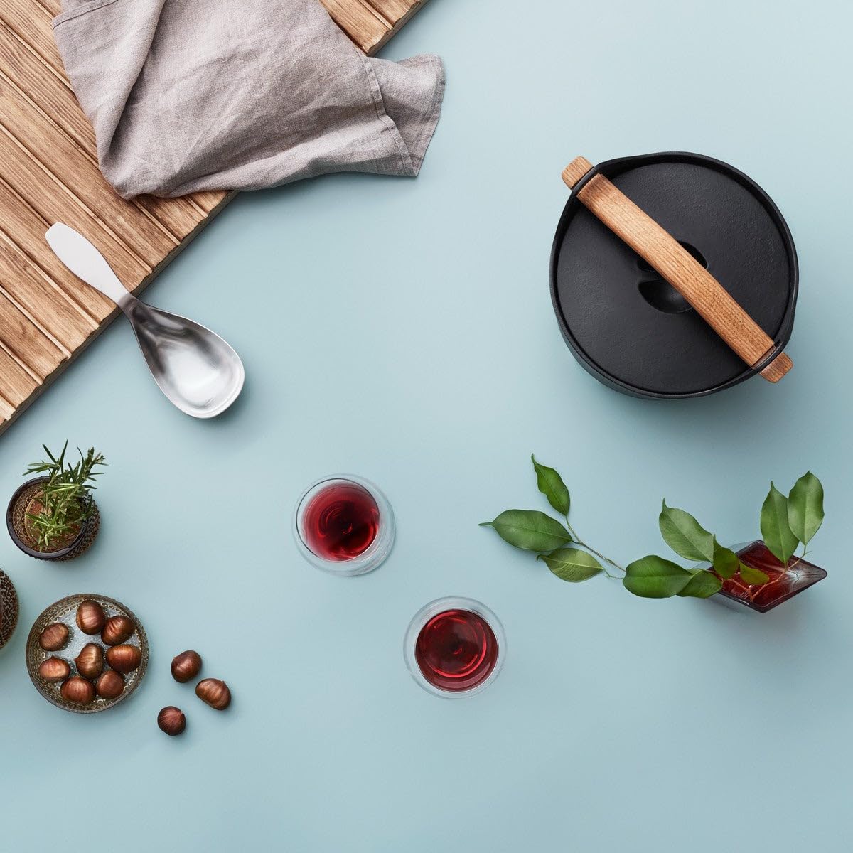 Iittala 1009843 Collective Tools Servierlöffel, Edelstahl, mittel