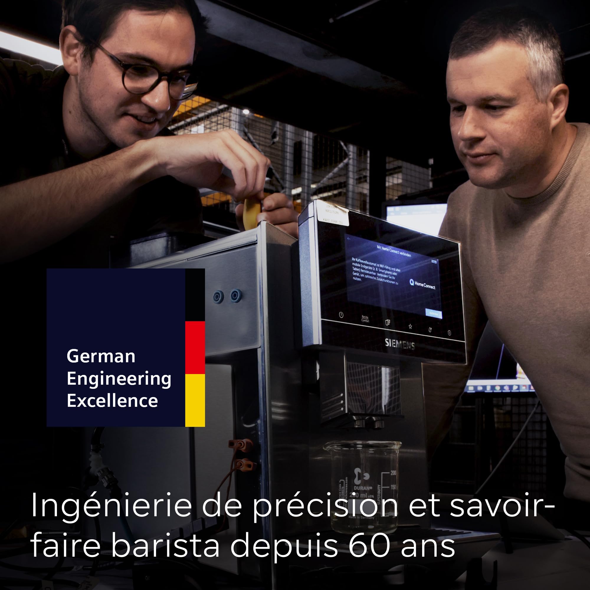 SIEMENS TQ903R03 EQ900 - Machine à café automatique, autoMilk Clean
