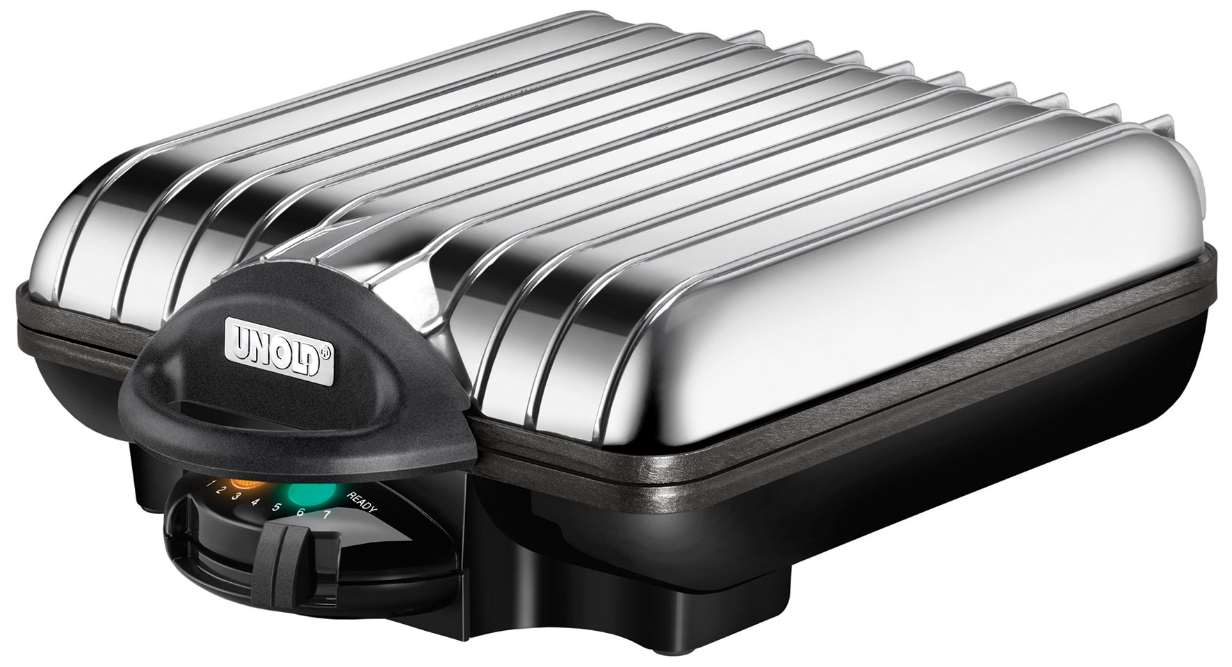 Amazon.de: UNOLD 48266 4er Brüsseler Waffeleisen, Aluminium  