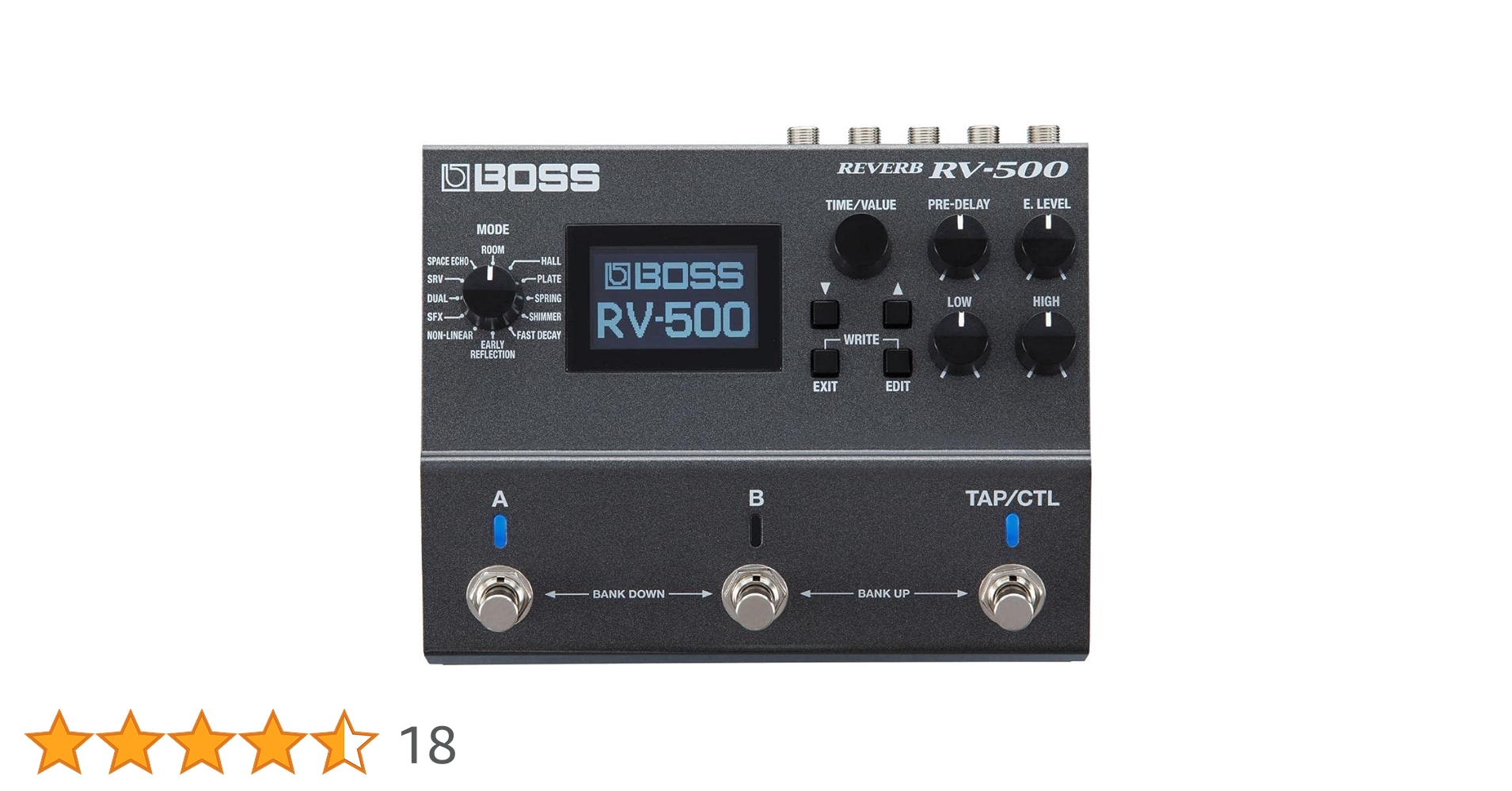 Amazon | BOSS RV-500 リバーブ エフェクター | ディレイ