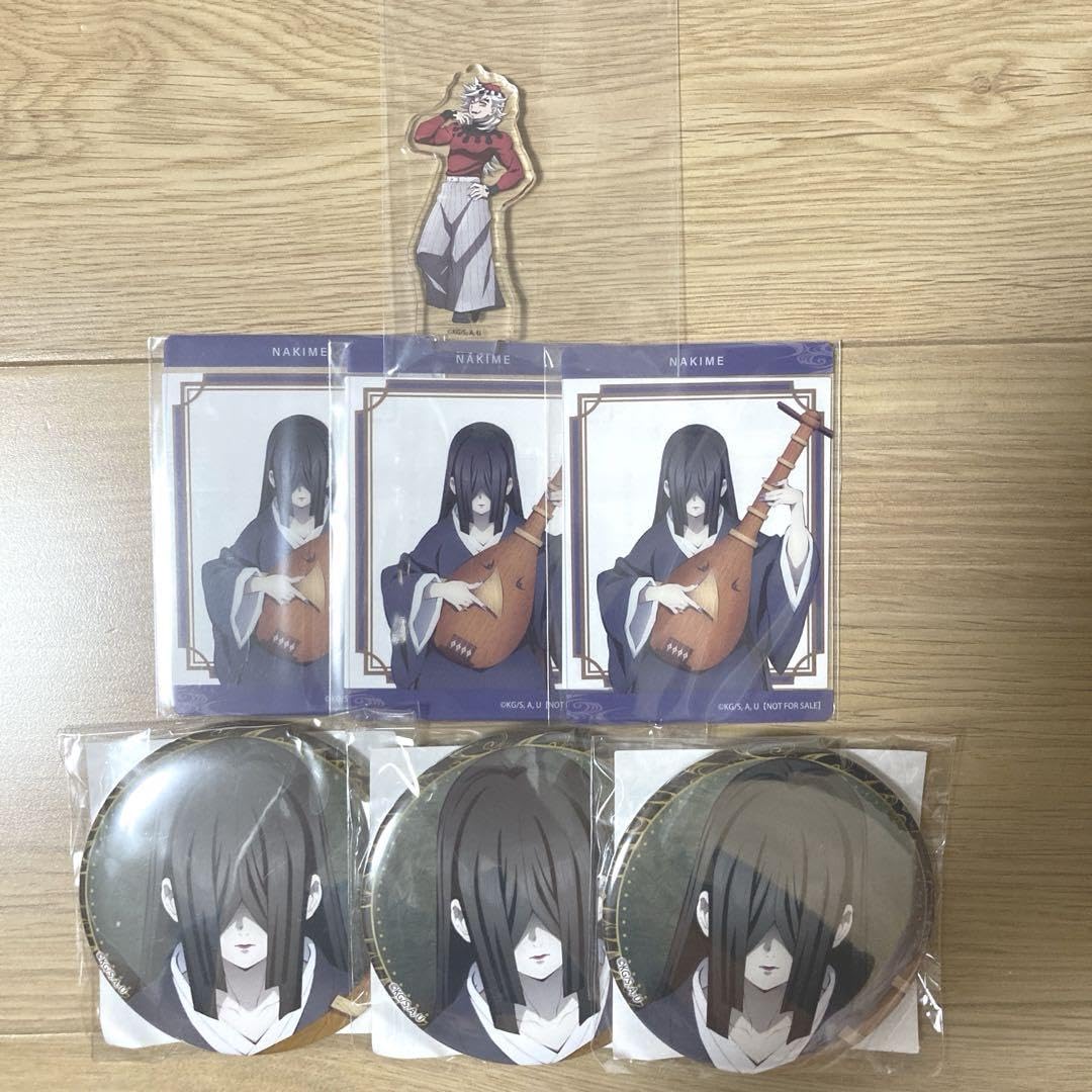 Amazon.co.jp: 鬼 滅 童磨 鳴女 アクリルスタンド クリアカード