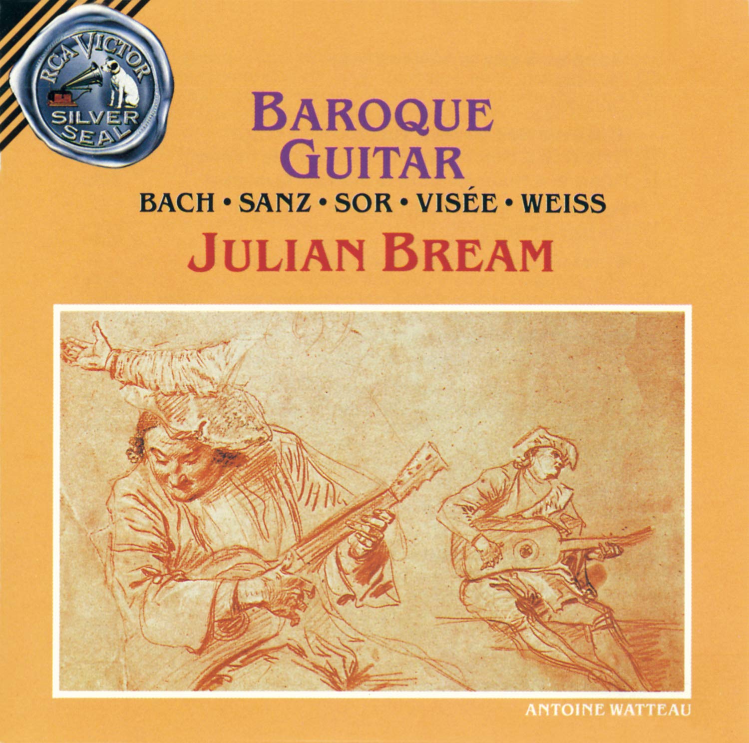 Baroque Guitar: Bream, Julian, Bream, Julian, Johann Sebastian