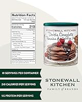 Vista 2 de Stonewall Kitchen Mezcla doble de chocolate para panqueques y waffles, 16 onzas