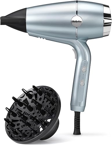 BaByliss Hydro‑Fusion avec Diffuseur Sèche‑cheveux