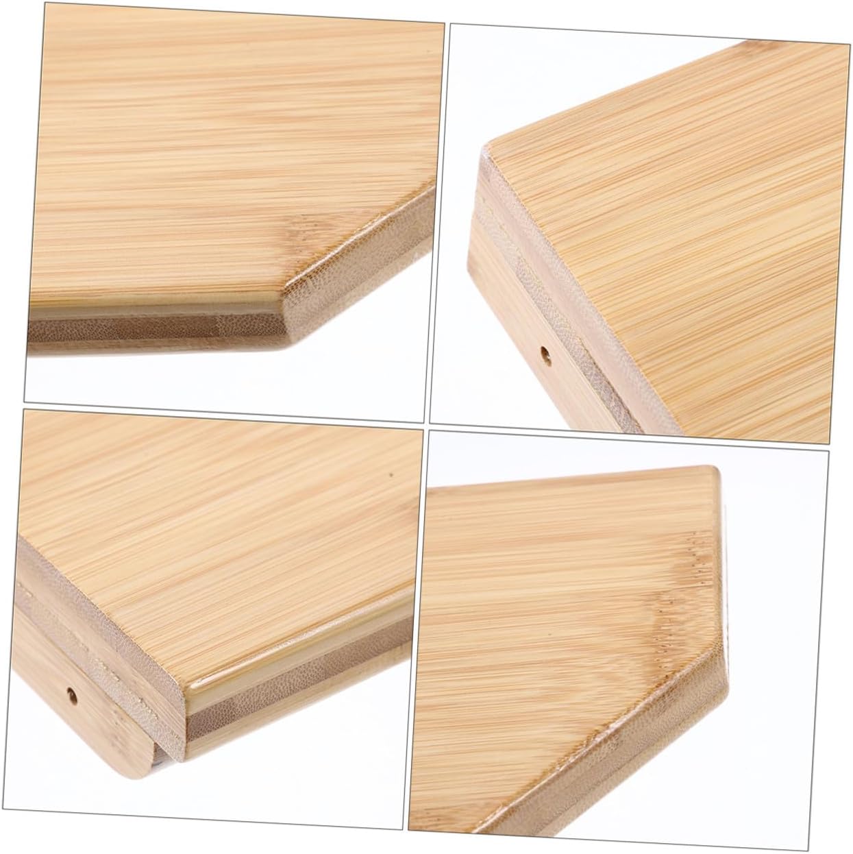 2pcs Wall Shelf Floating Mount for Bathroom Kitchen Bedroom Storage Organizer Minimalist Design Space-Saving Display Rack