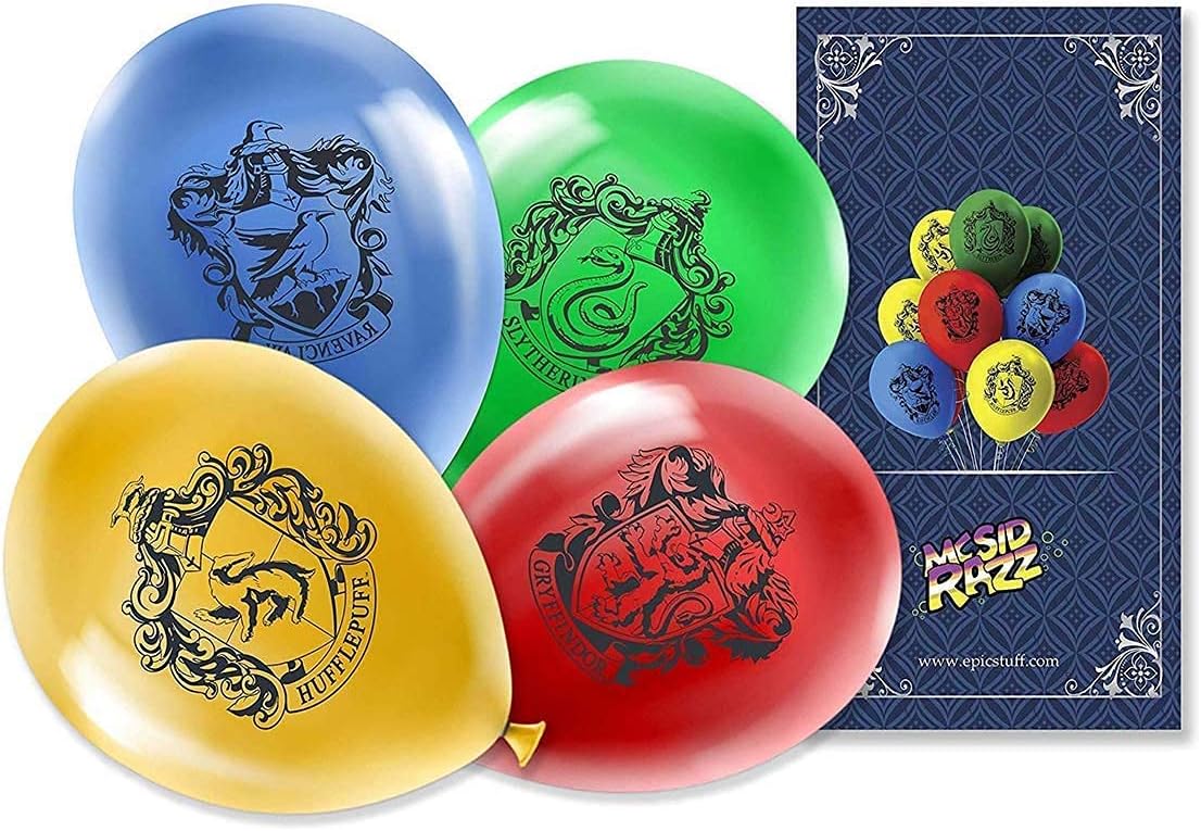 MC SID RAZZ Harry Potter- Birthday Party/Theme Party/Latex Hd Balloons Best Gift Official Licensed By Warner Bros,Usa (Balloons 40) Best Gift For Friendship Day,Rakhi,Diwali&Christmas Day,Multi,40 pcs