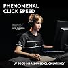 Logitech G PRO X2 SUPERSTRIKE Mouse Gamer Inalámbrico - Negro/Blanco | Interruptores Magnéticos Analógicos Rapid Trigger Personalizables, Retroalimentación Háptica Ajustable, 61g Ligero, USB-C, <8K, Para PC/Mac 3