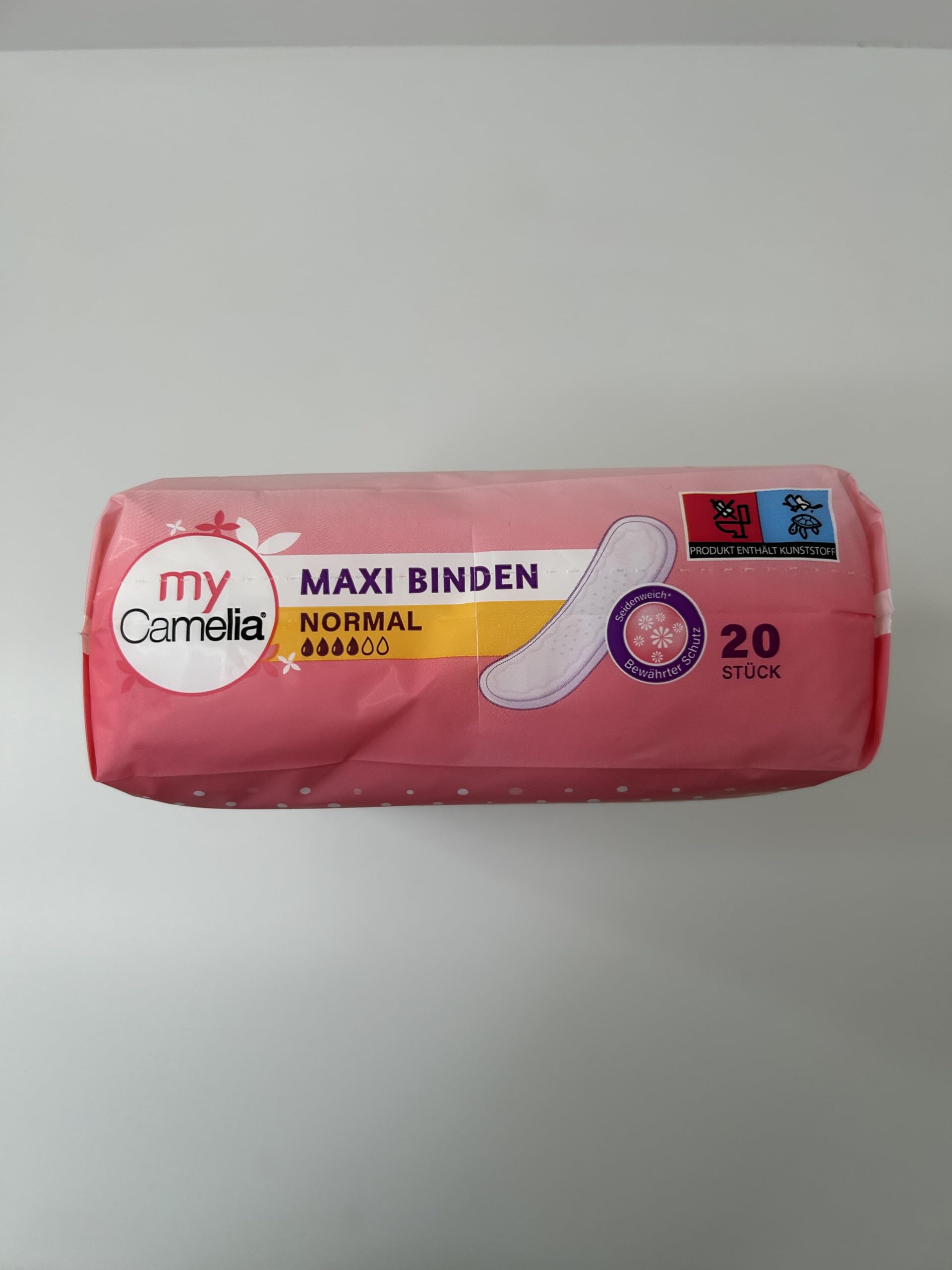 1 x Camelia Maxi Binden NORMAL-Set 120 Stück(6 x 20) inkontinenzeinlagen für Damen Monatspackung