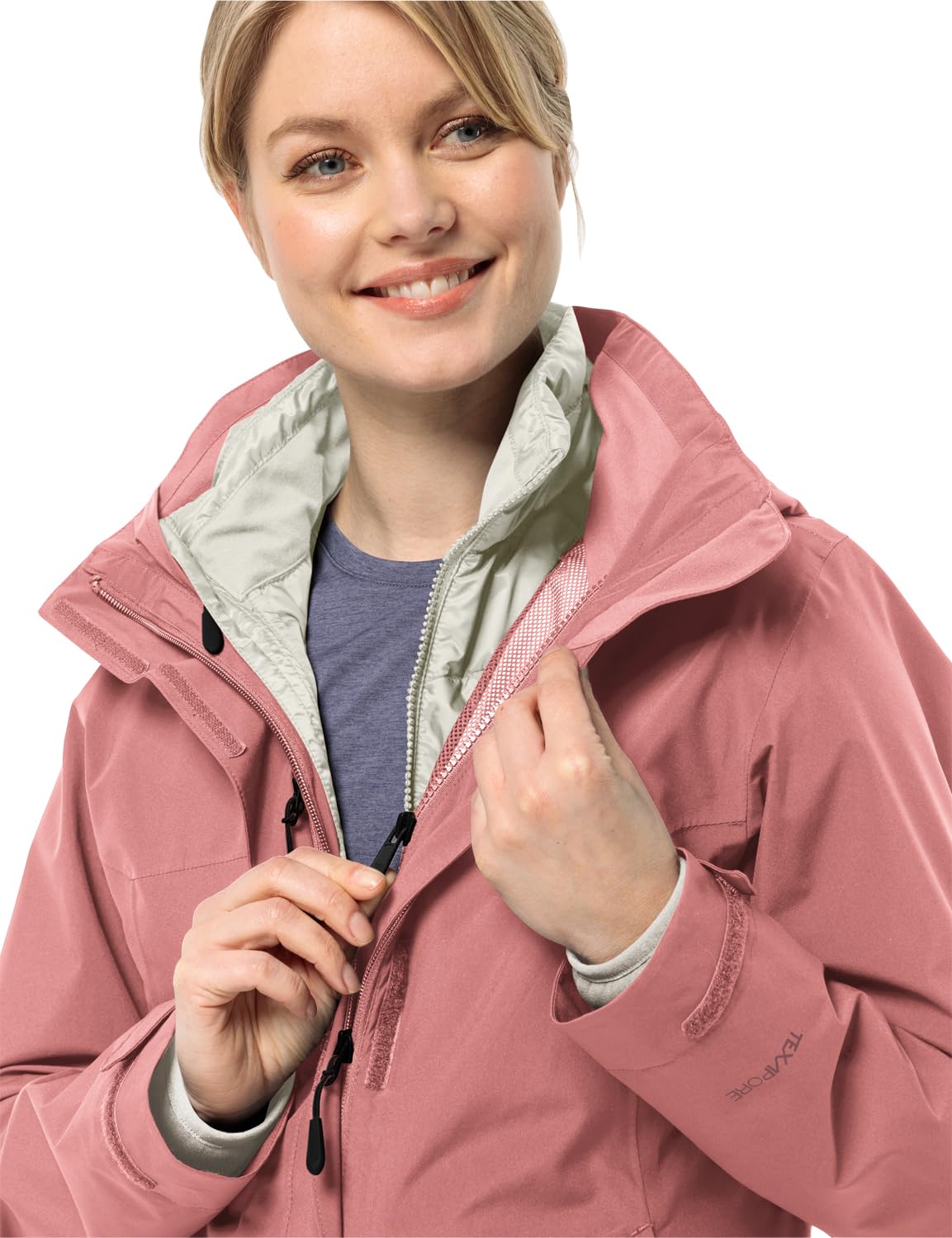 Jack Wolfskin Luntal Jkt W 3 In 1 Giacca Donna (Pacco da 1)