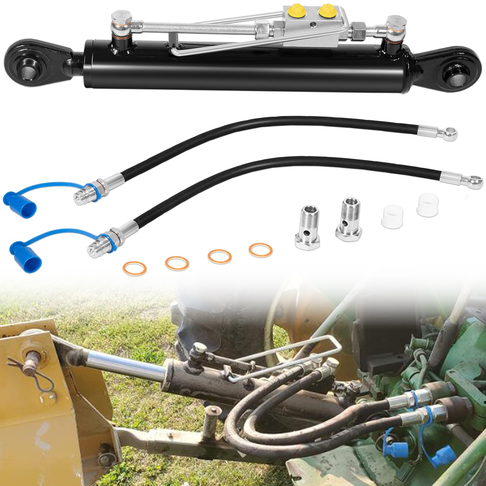 Amazon.com: SPH320033 Hydraulic Top Link Cat. 1-1 with Locking  