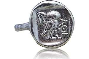 Athena Owl Coin Ring: A Symbol of Wisdom and Protection