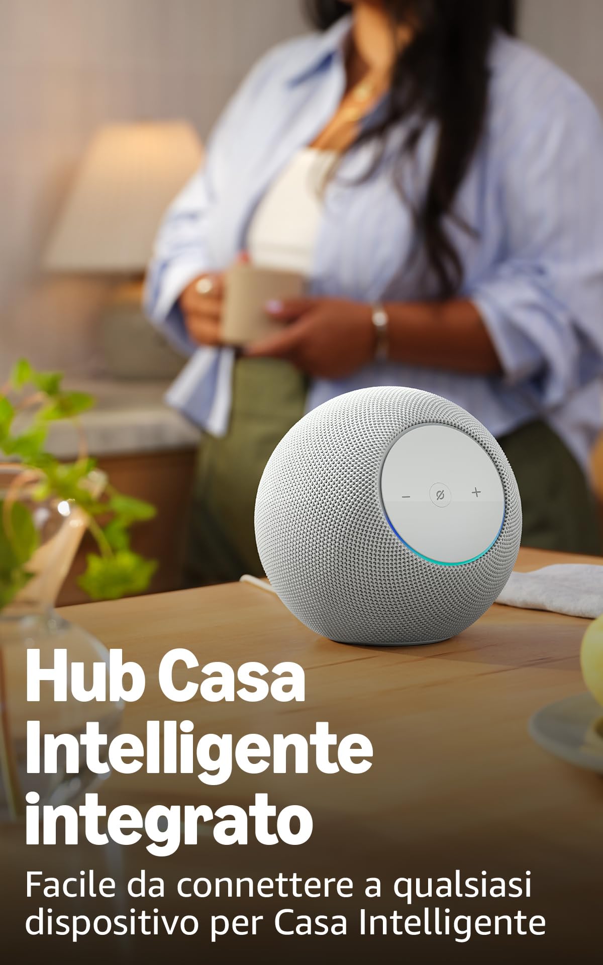 Amazon Echo Studio (ultimo modello), design compatto, audio 3D immersivo e Dolby Atmos, (grafite), con Accesso Anticipato ad Alexa+