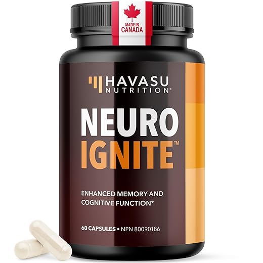 Nootropic Brain Boost Supplement for Focus, Energy, Memory & Clarity | Mental Performance Nootropic Complex with Bacopa, Ginkgo Biloba, St. John's Wort, Huperzine, And More | Non-GMO | 60 Ct.
