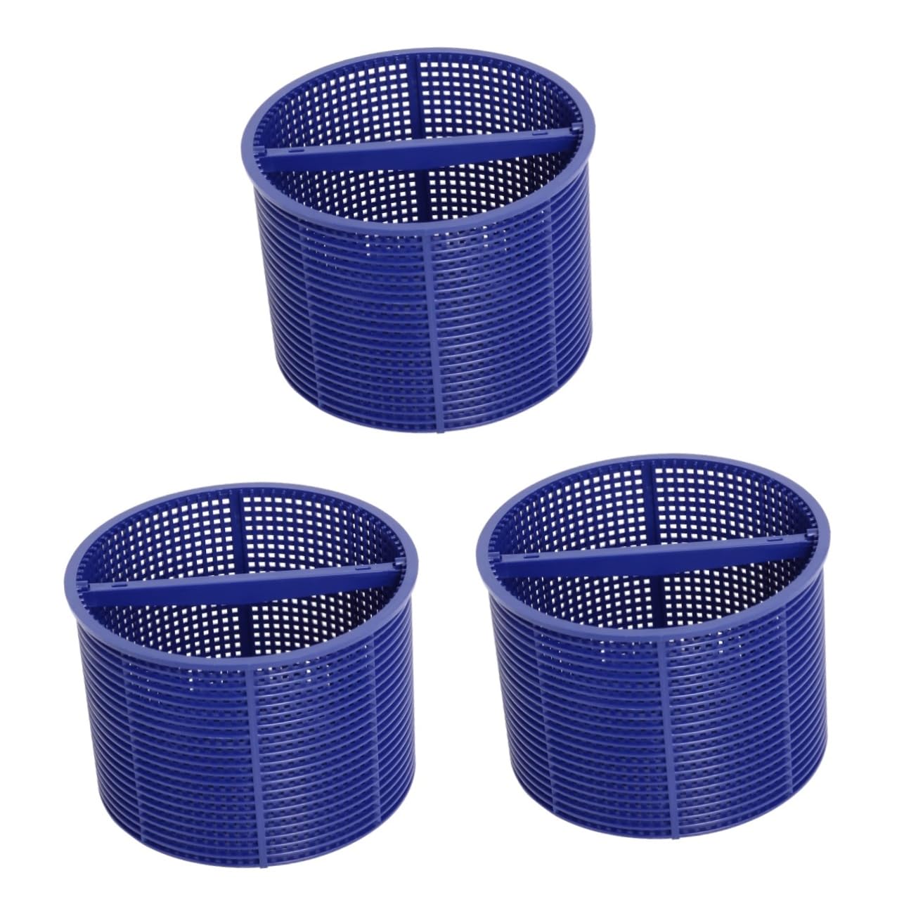 ifundom 3 Piezas Cesta De Filtro De Piscina Trampa Colador Skimmer De Cesta De Piscina Rozando Filtrar Cesta para Skimmer De Piscina Cestas De Skimmer Largo Blue El Plastico