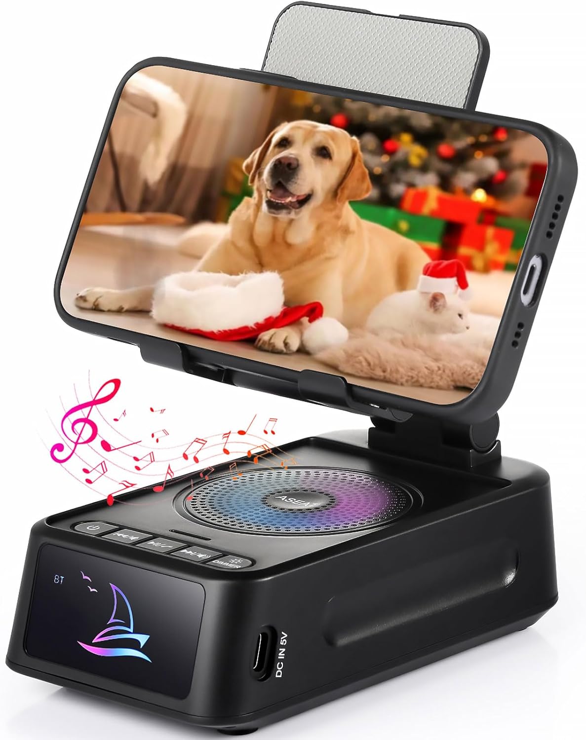 Illuminate and Amplify: The Perfect Bluetooth Speaker Stand for Everyone!
