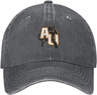 Adelphi University Logo Hat Adult Adjustable Classic Washed Casquette Cap Hat Baseball Cap for Man Woman