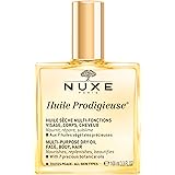 Nuxe Huile Prodigieuse Multi-Purpose Dry Oil - Radiant Glow and Lightweight Hydration for Face, Body & Hair. Nourishes, Repairs and Enhances