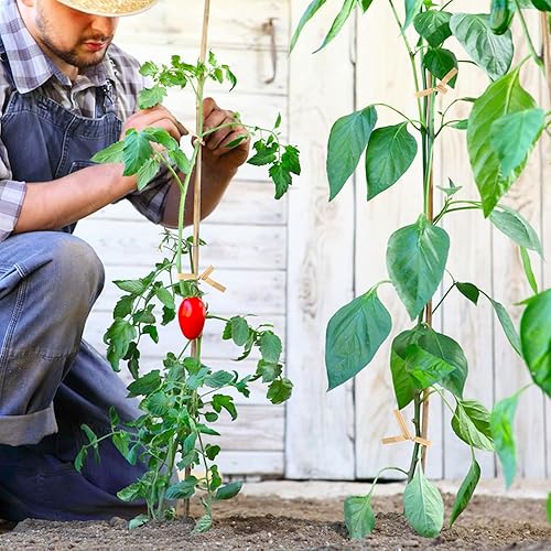 Miniatura 3 de 1000 piezas de lazos giratorios, lazos de papel kraft para plantas, lazos de pan reutilizables para fiestas, violonchelo, caramelos, bolsas de café,
