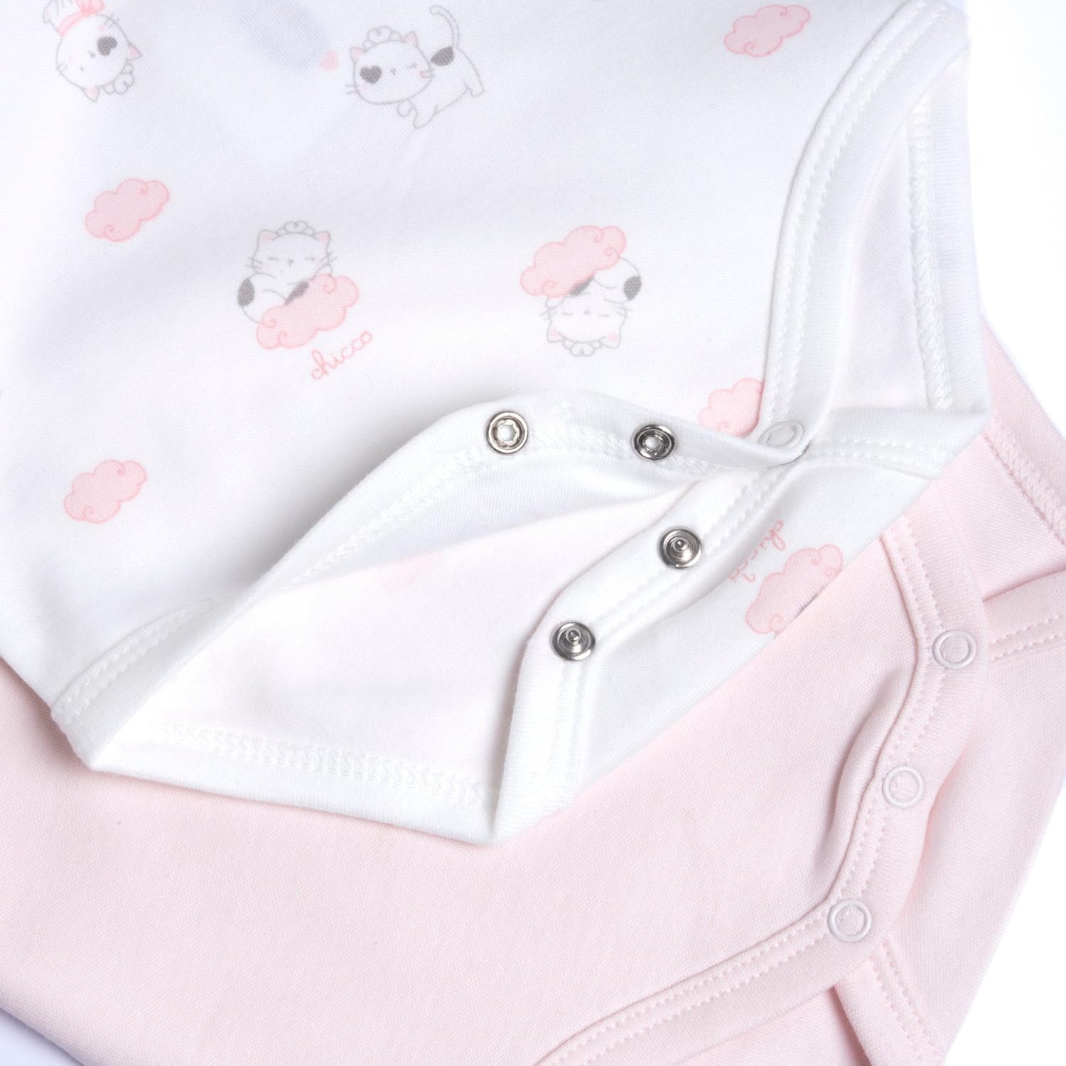 Chicco, Body Neonato Manica Corta, con Comoda Apertura Entrogamba con Bottoncini, in Morbido Tessuto, Lavabile in Lavatrice, Abbigliamento Neonato/Neonata 0-24 Mesi, Idea Regalo Nascita