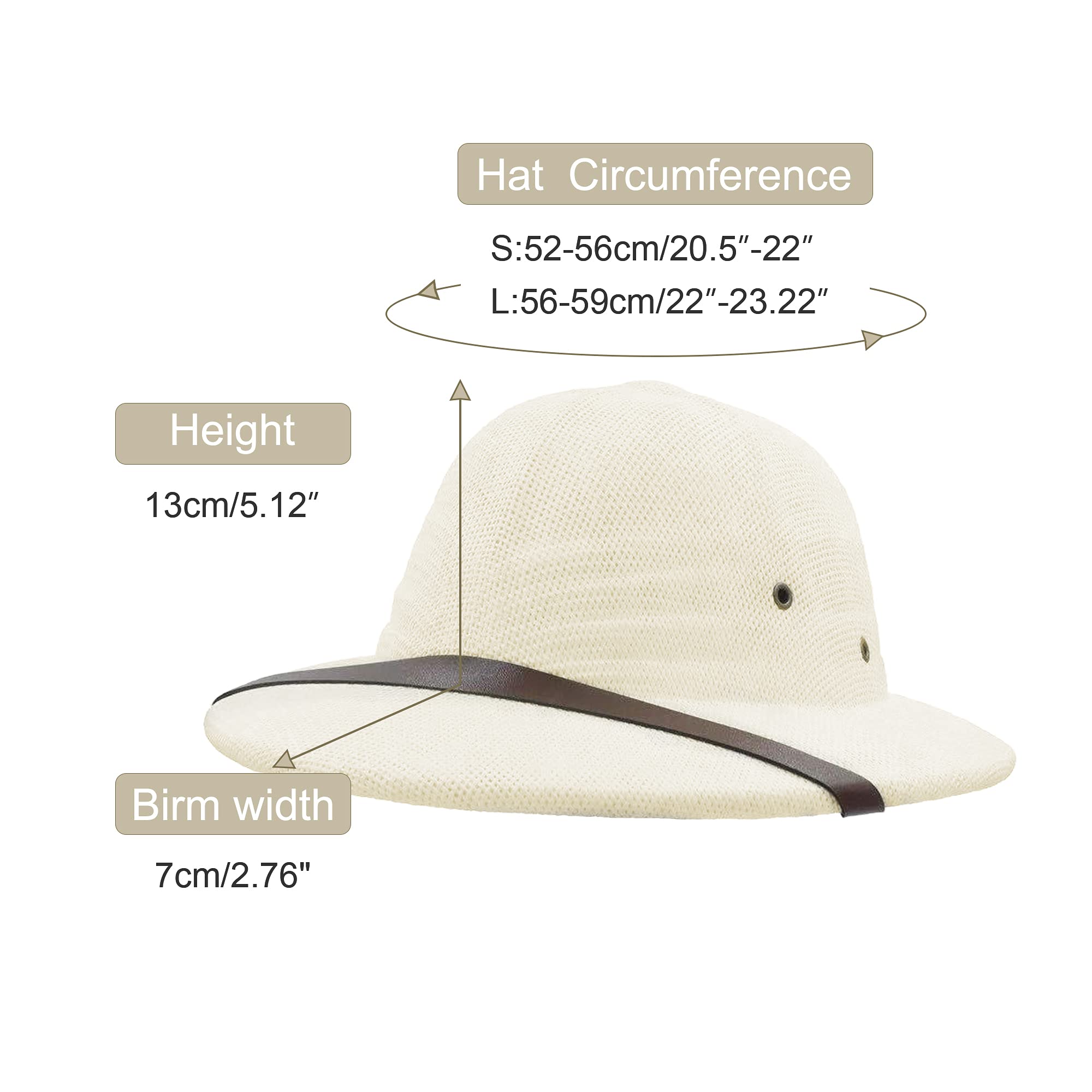 Casco de paja 100 % sombrero de verano para hombre, sombrero del ejército de la guerra de Vietnam, sombrero de pescador, sombrero de safari, selva, mineros