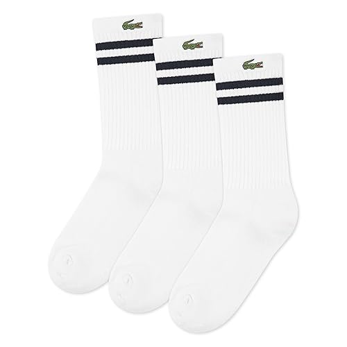Lacoste Fashion 3-Pack Knit Everyday Socks