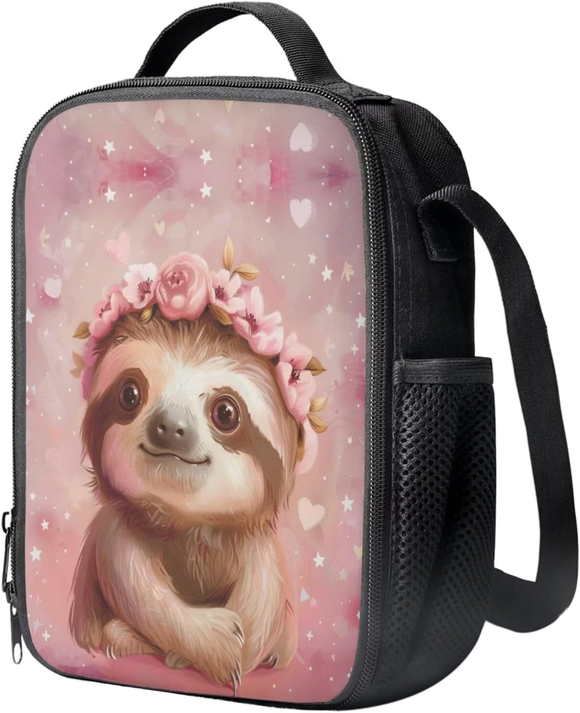 Flashideas Cute Sloth School Backpack Set of 3 with Lunch Box Pencil Case Kids Backpack for Boys School Backpacks Multifunctional Pencil Case for Kindergarten Preschool Elementary