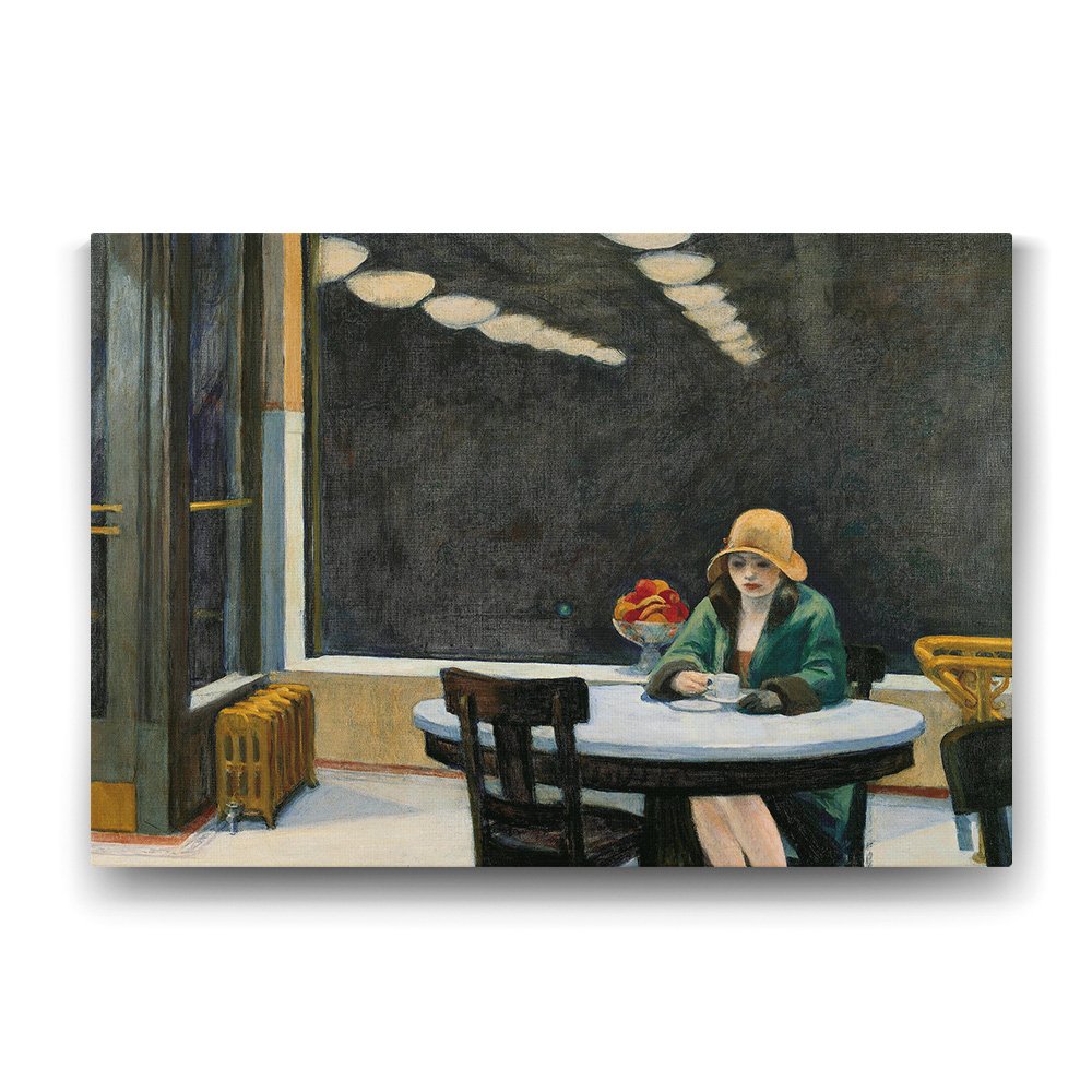 Edward Hopper - Automat Tablosu - 90x60cm
