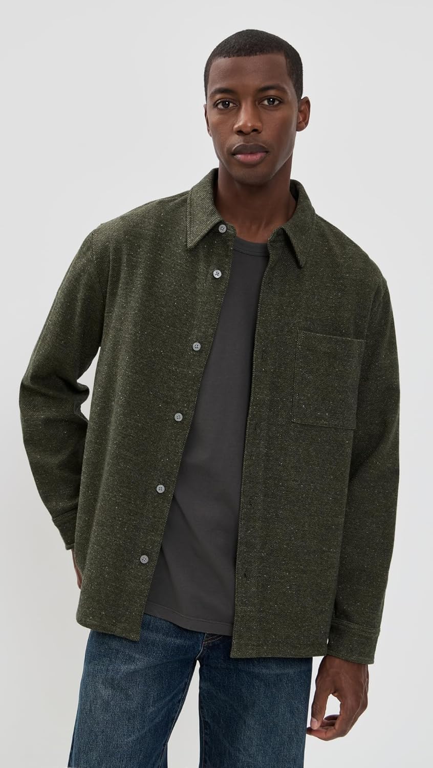 Madewell Men's Donegal Twill Long Sleeve Shirt - Image 2