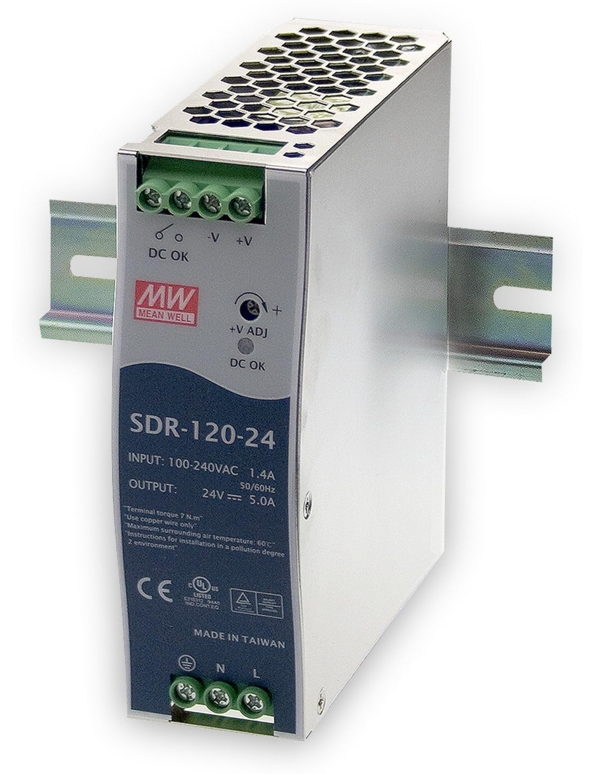 Mean Well sdr-120 – 24 spannungswechsler