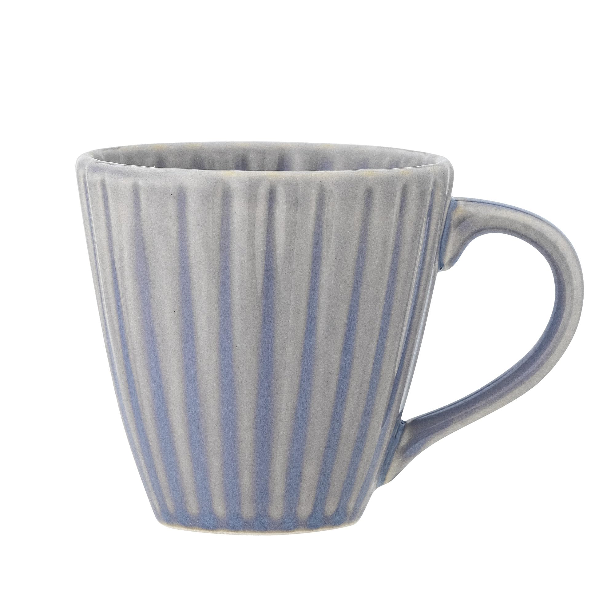 Bloomingville Latina Becher, Steingut, D8,5xH8,5 cm, 220 ml (Hellblau)