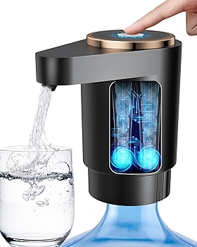 便携式USB充电水桶泵 家用办公迷你水泵