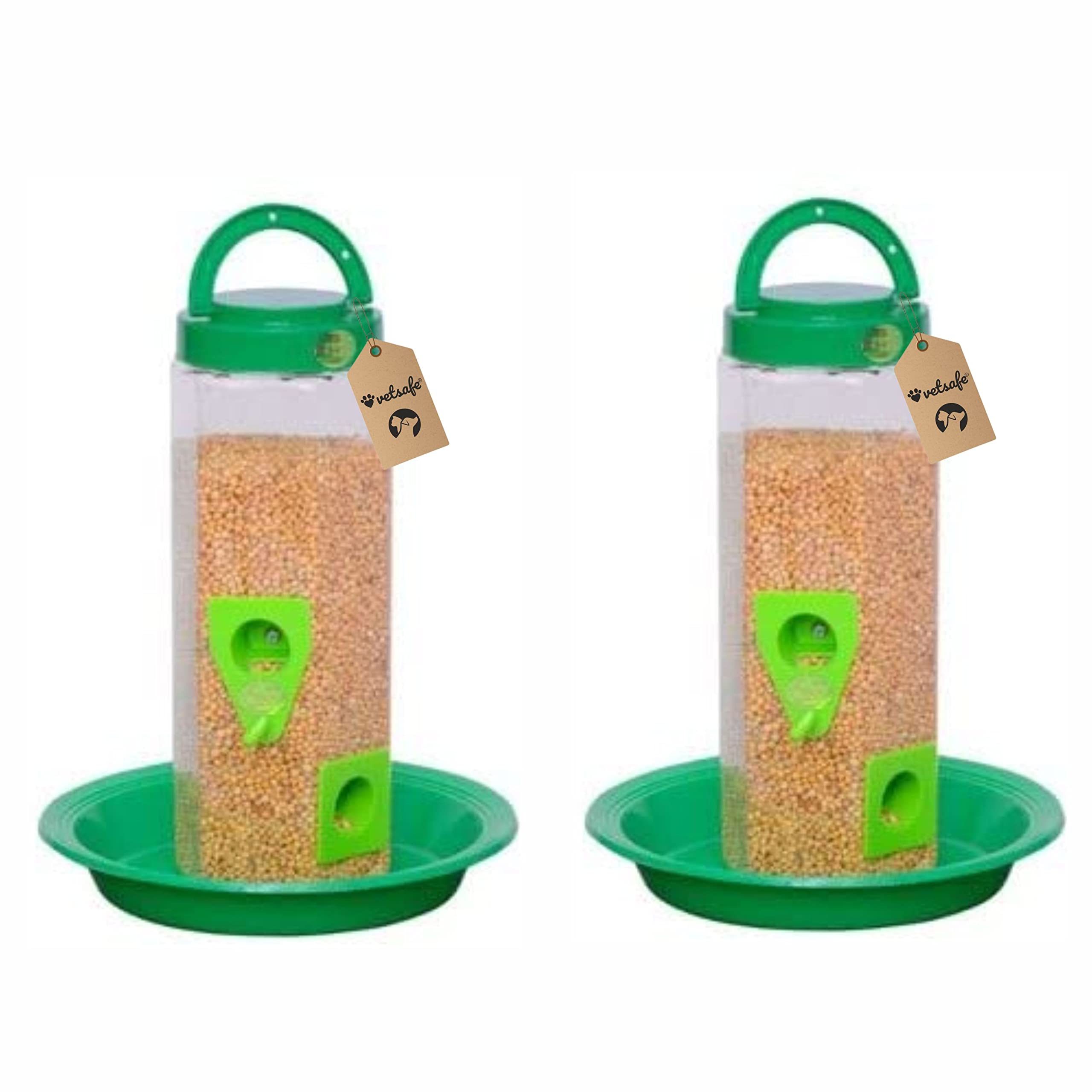 VetSafe Bird Food Feeder with Holding Handle Pack of 2 (Color May Vary) (B0BQ3KMFQT) Amazon Price History, Amazon Price Tracker