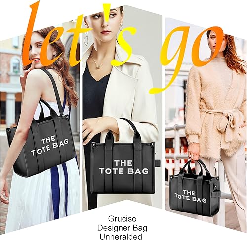 Miniatura 7 de charlore The Leather Tote Bag For Women, Womens Tote Bags with zipper,Can shouldercrossbody,Handbag