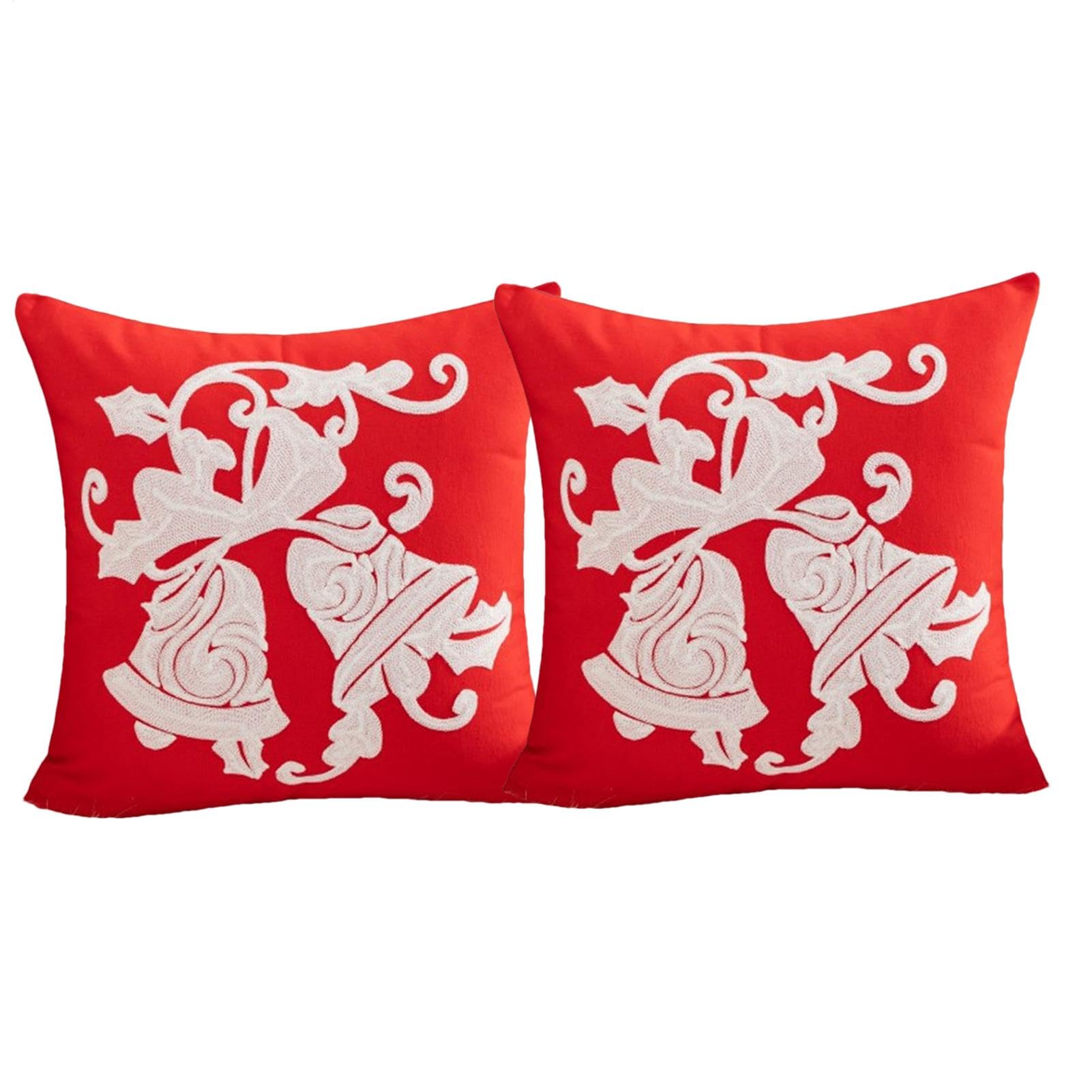Housse de coussin de Noël au toucher doux et finitions soignées